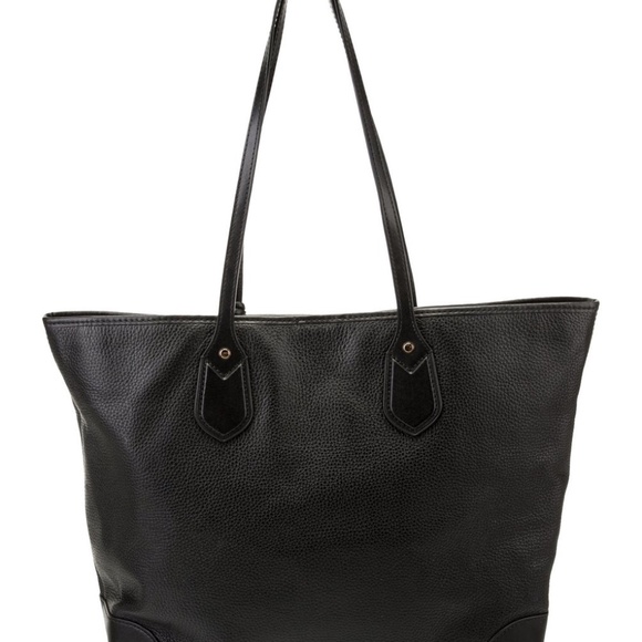 MICHAEL KORS Solid Leather Tote Bag - Picture 2 of 5